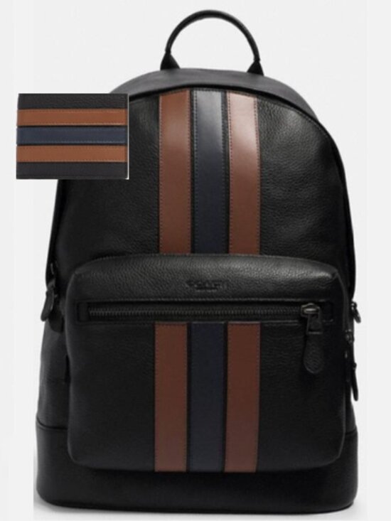 Coach Other - BUNDLE Coach Varsity Stripe Backpack & Wallet,  NWTs